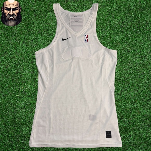 Nike Other - Nike Pro NBA Player Issue Training Tank Top White 880805-100 Men's Size XL